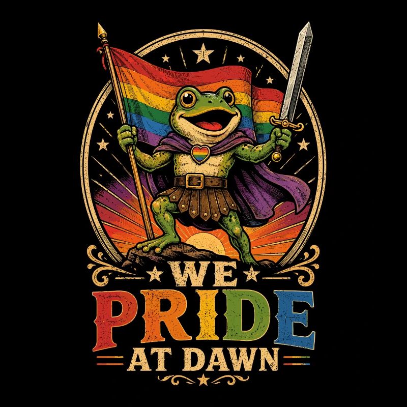 Froschritter Pride at dawn