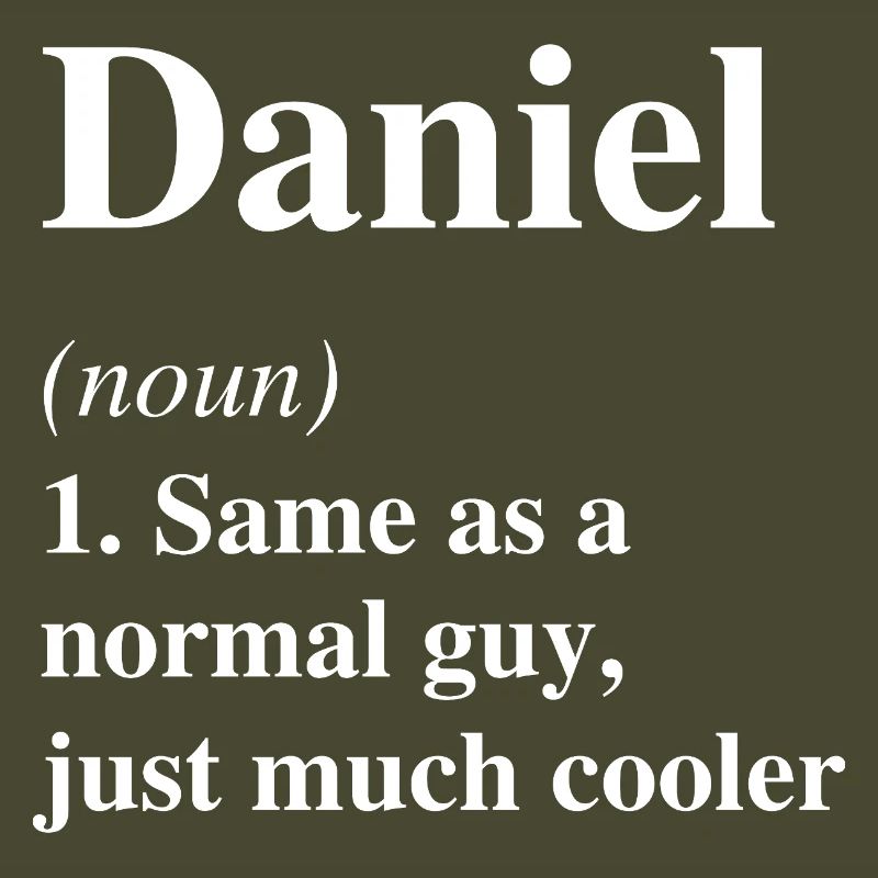 Daniel Definition Cooler Name Spruch Geschenk