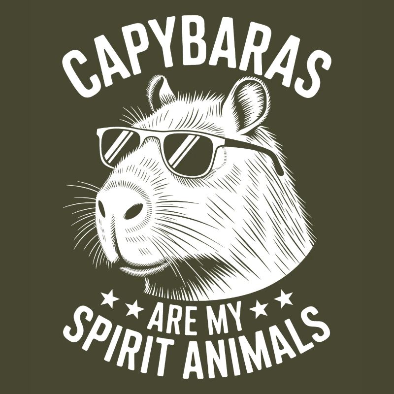 Capybara Spruch Lustiges Capybara Geschenk
