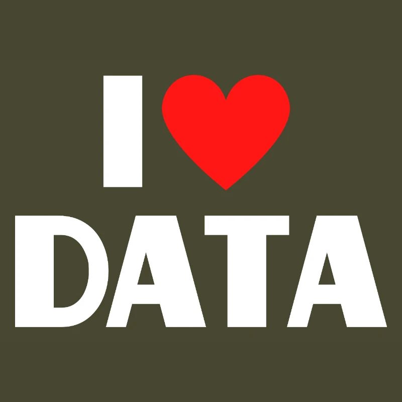 Ich liebe Daten Lustiger Computer Nerd Spruch