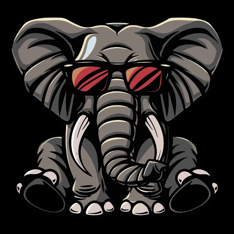 Éléphant Cool Animal