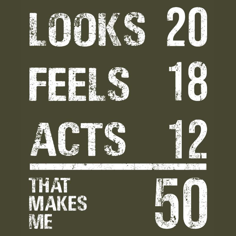 Bold Distressed Numeral Quote Tee