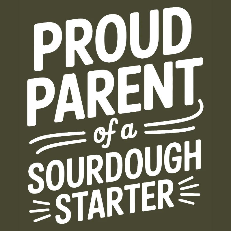 Stolzer Elternteil eines Sauerteigstarters