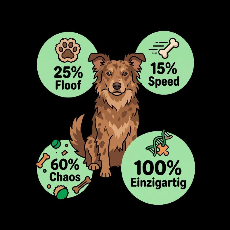 Hunde-DNA: 60% Chaos & 100% Einzigartig