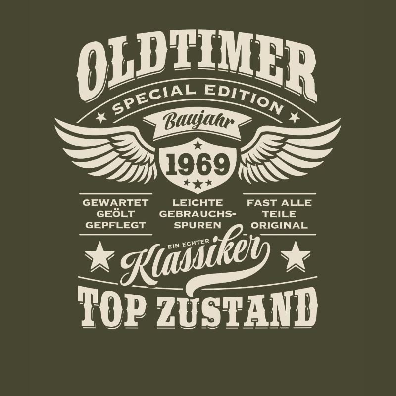 Oldtimer Baujahr 1969 - Geburtstag - Geschenk