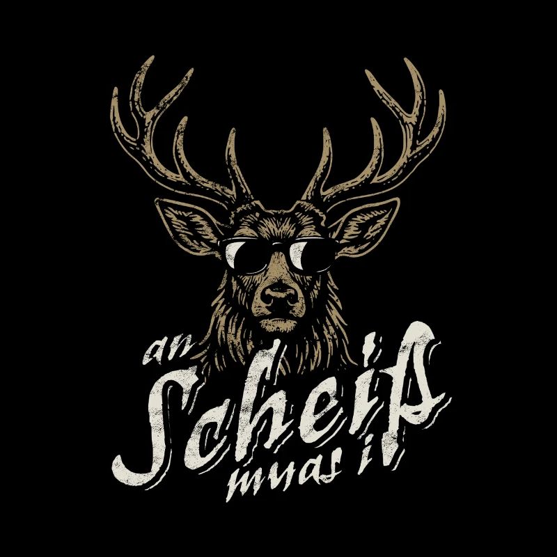 Cooler Hirsch - An Scheiß muas i - Bier & Gaudi