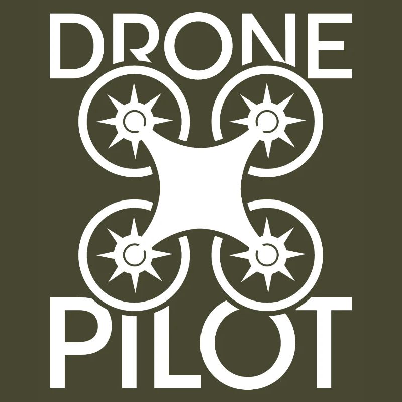 drone pilot Dronen Team Flugzeug coole Sprüche