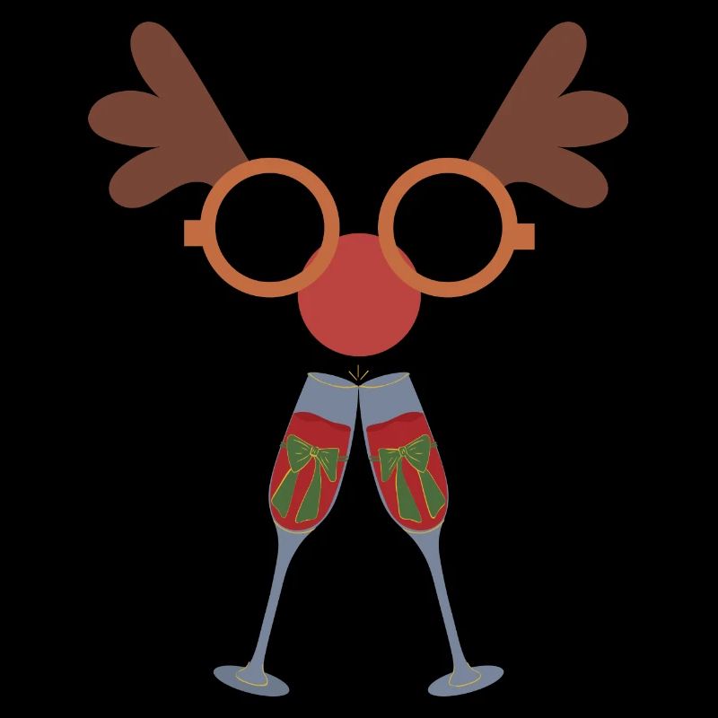 Weihnachtsdesign-Geschenkidee-Feier