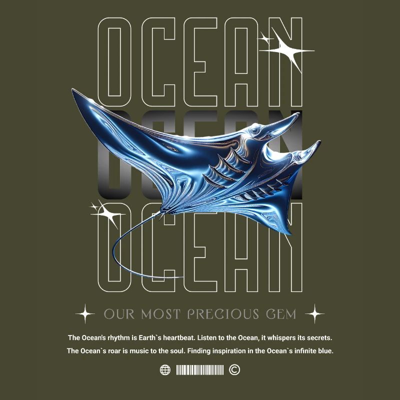 Trésor précieux de la Manta de l’Océan