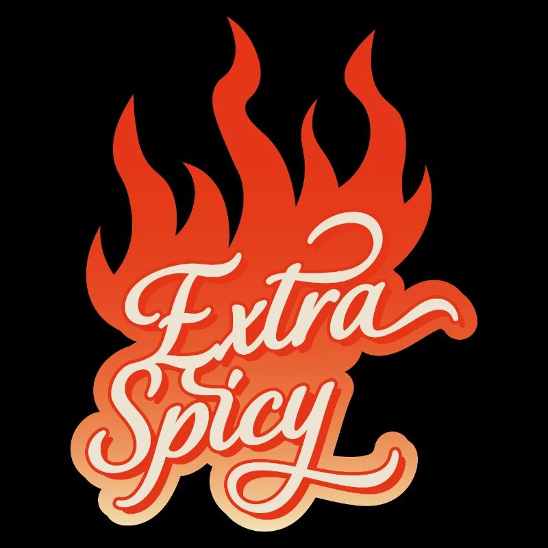 Extra Spicy – Feurige Typografie