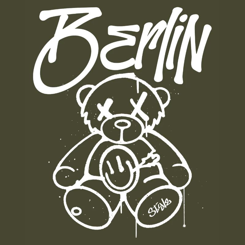 Berlin Style Berliner Bär Maskottchen Geschenk