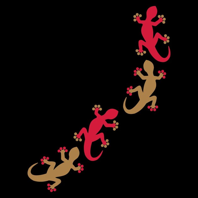 Four geckos 2c