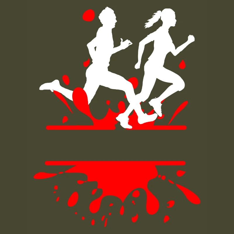 Mud Run Duo – Custom Splash Design