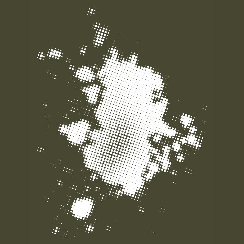 Flash, Dots Background Asymmetrical | rasterized