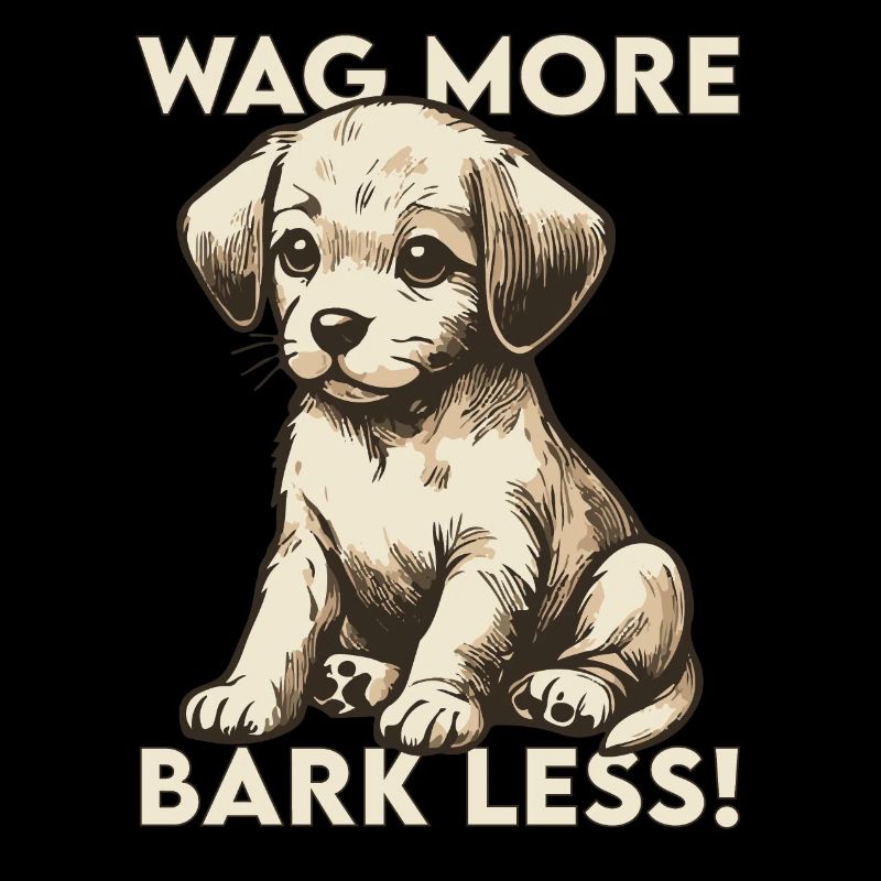 Wag more, bark less!