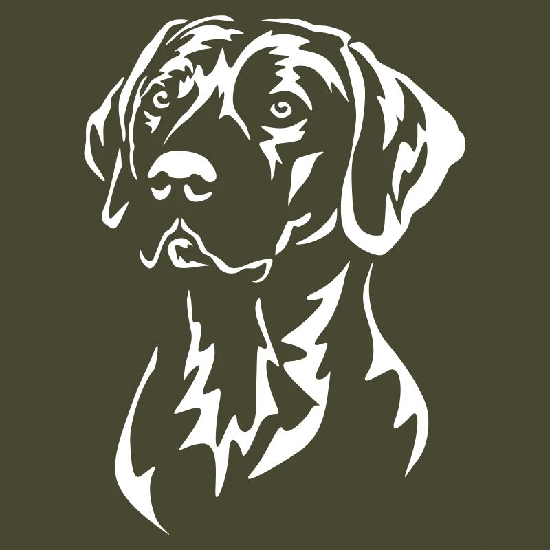 Rhodesian Ridgeback Kopf "Black Edition"