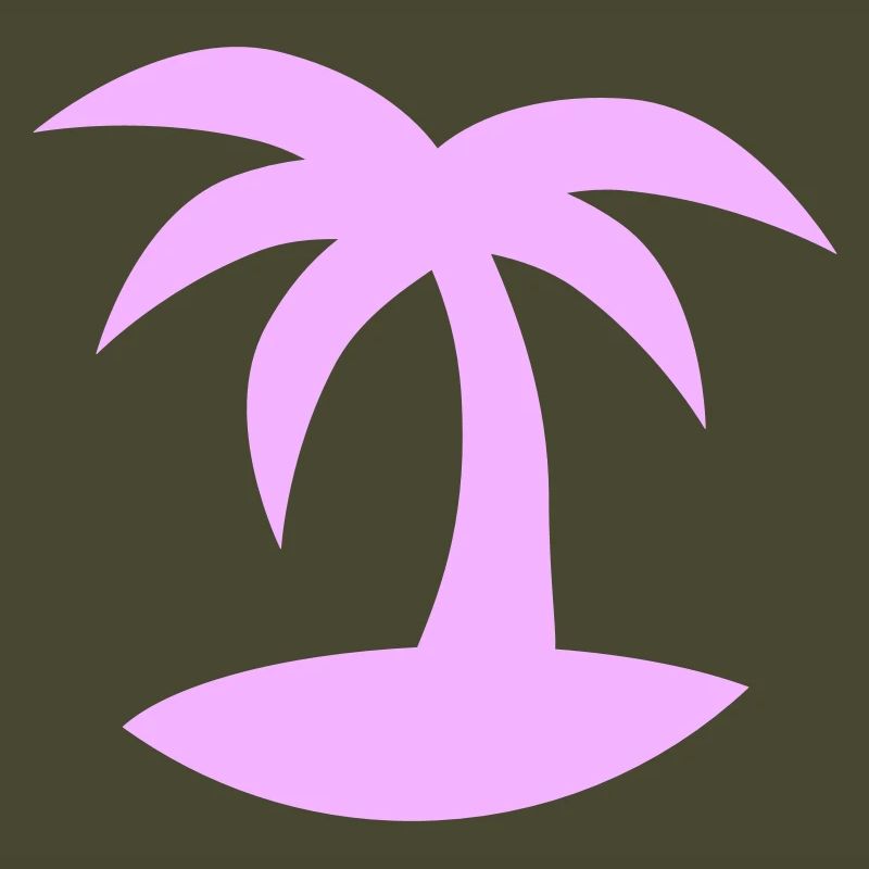 Palm Tree Island Tree Plage Vacances Noix de Mer Cool