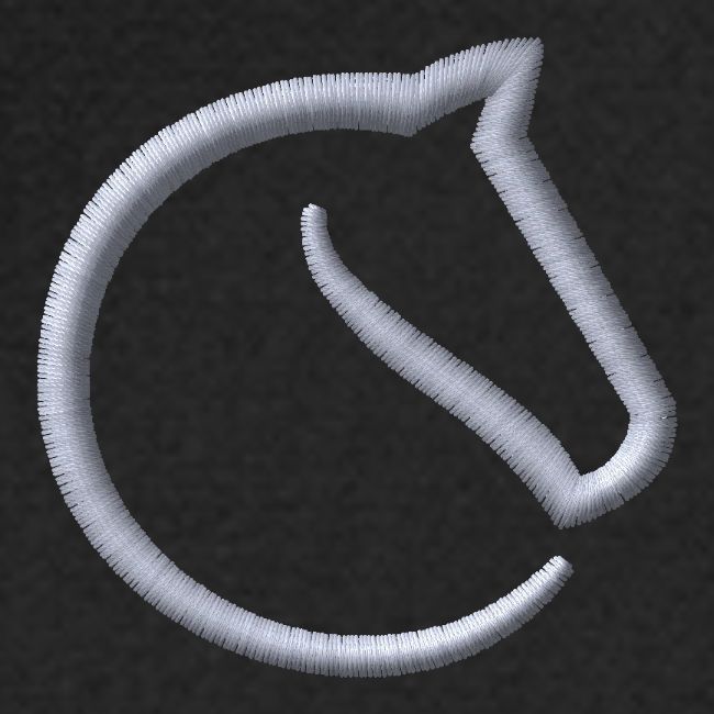 embroidered lichess logo