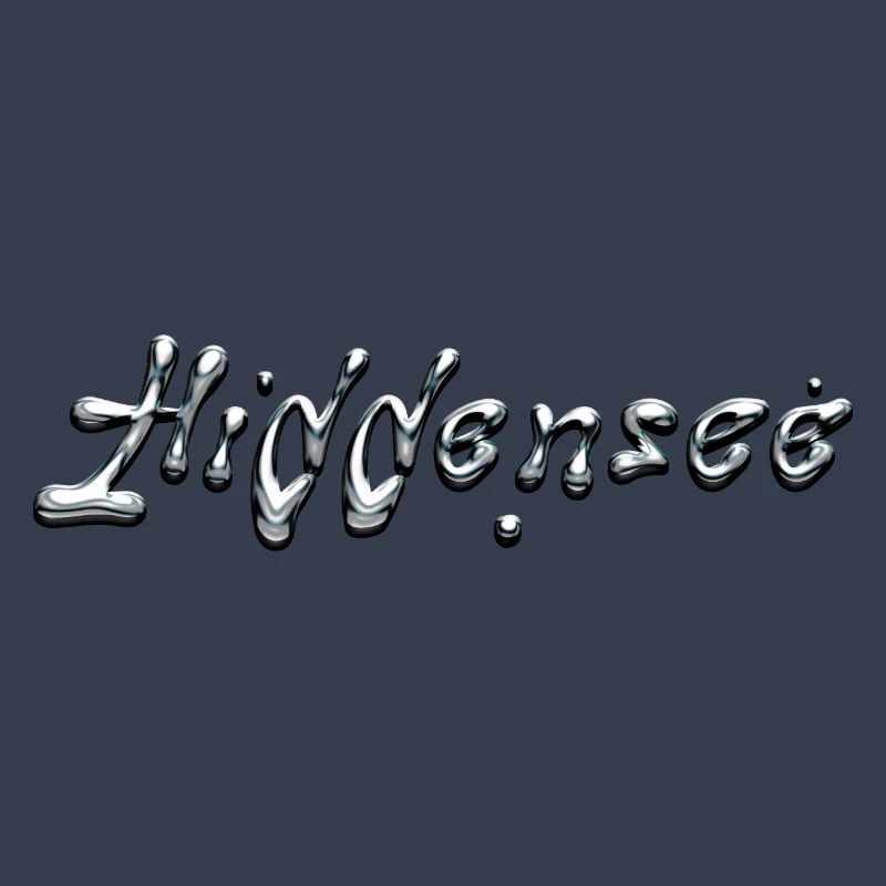 Lettrage chromé Hiddensee