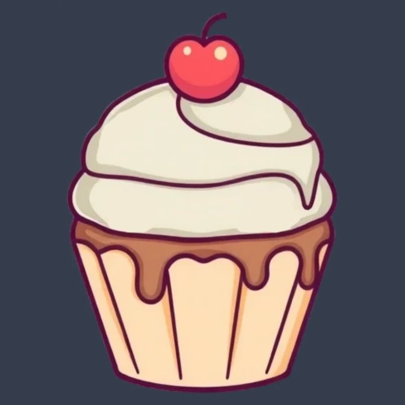 Cupcake backen, Bäckerei, Konditorei