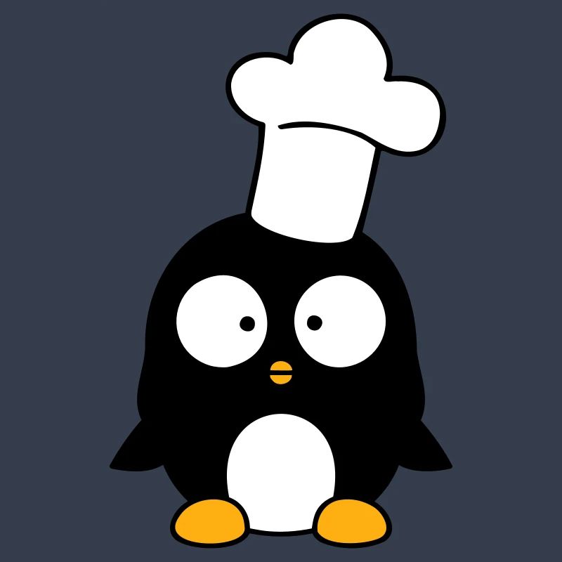 Penguin Kitchen Chef Hat Cuisine