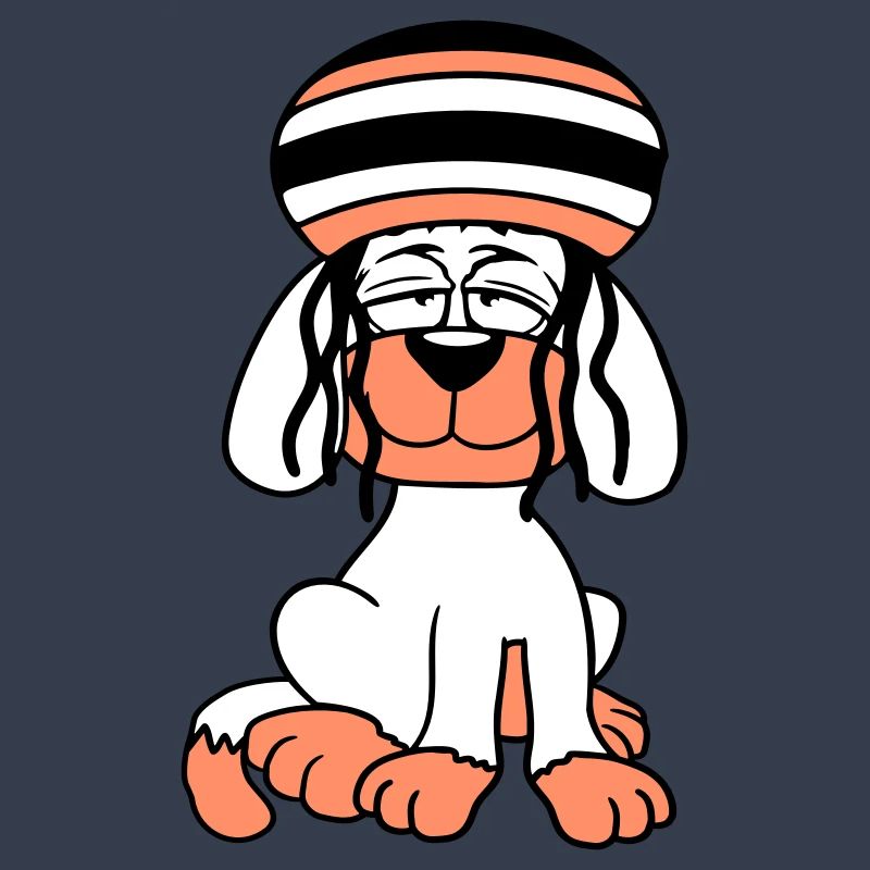 Chien Reggae Dreadlocks Chapeau Chill Décontracté Cool