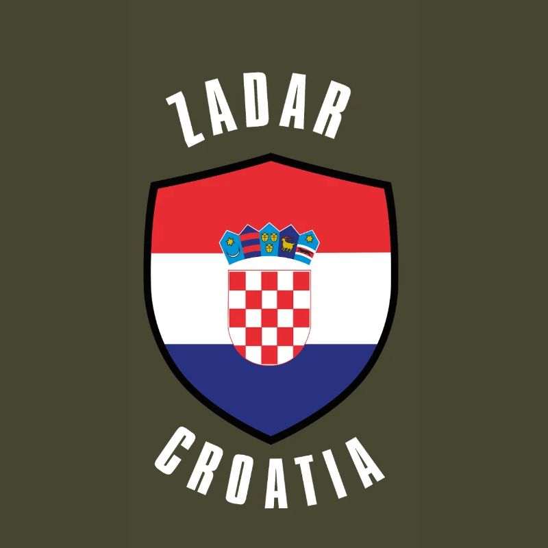 Conception du drapeau du bouclier croate