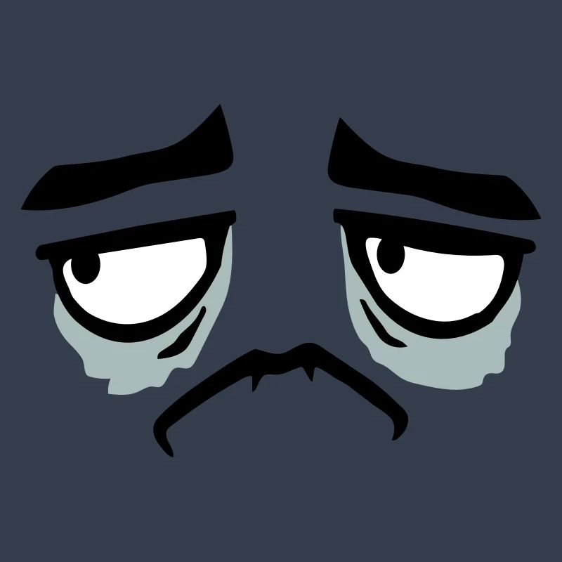 Grumpy sad disappointed face funny