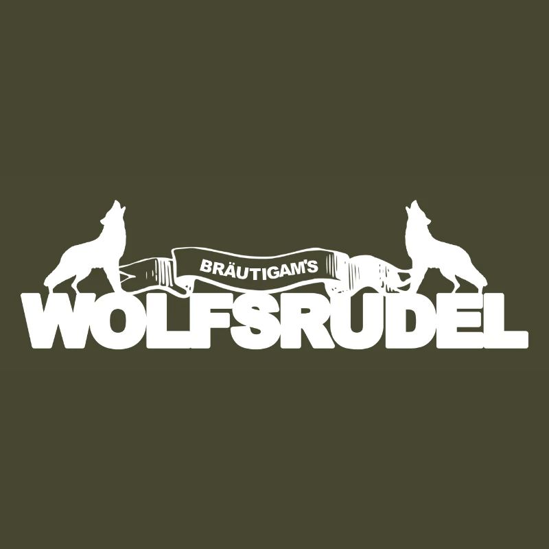 Wolfsrudel Bräutigam Junggesellenabschied Geschenk