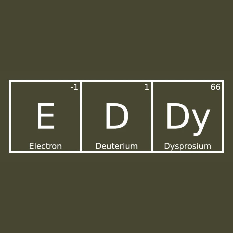 Eddy Name First Name Chemistry Periodic Table Elements