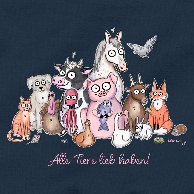 Alle Tiere lieb haben