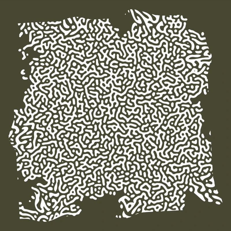 turing pattern weiss - Würmchen