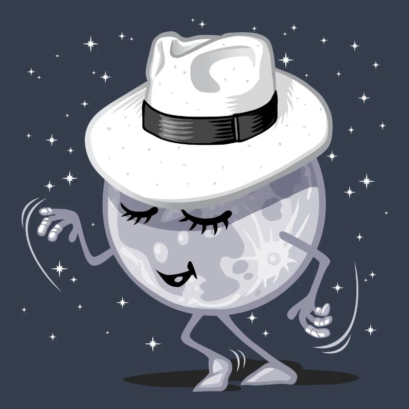 Lune qui danse