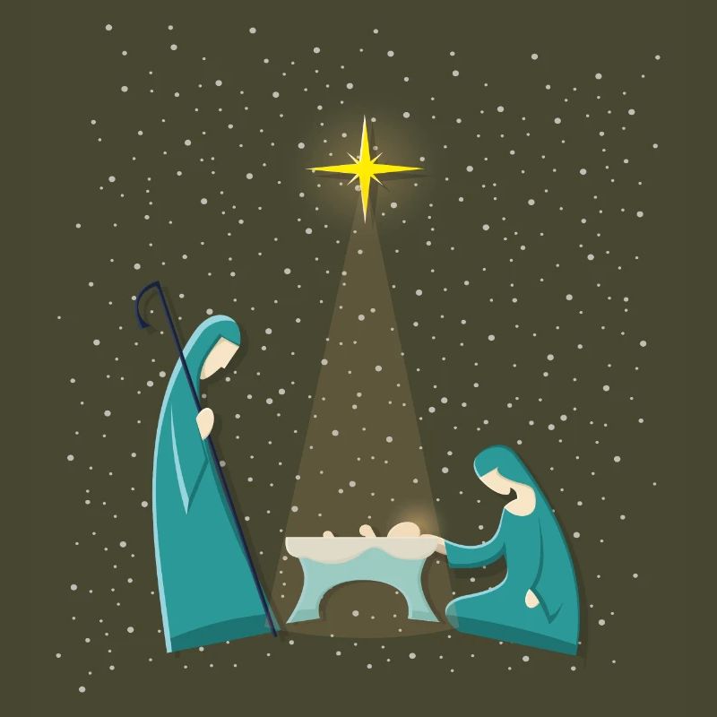 Jesuskind Weihnachtskrippe