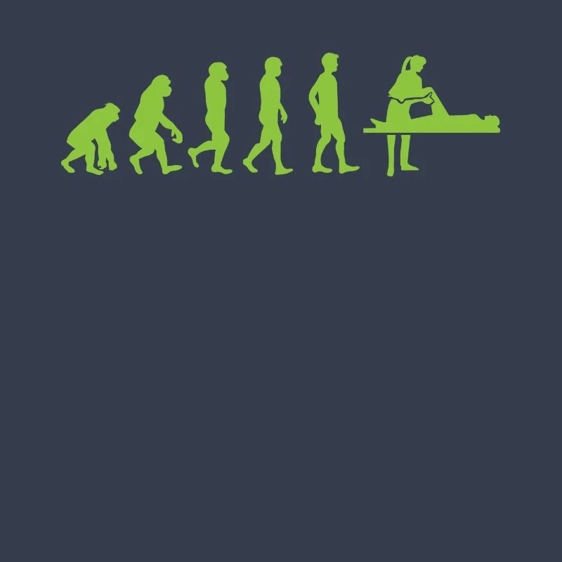 Evolution - Physiotherapeutin - Lustig - Geschenk