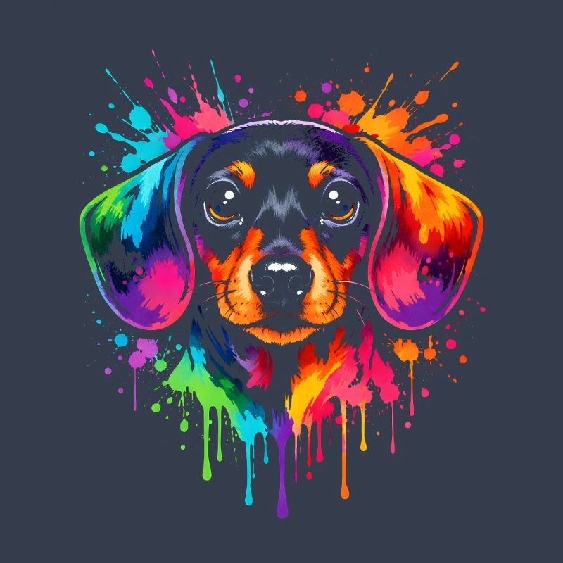 Teckel teckel | Chien Pop Art