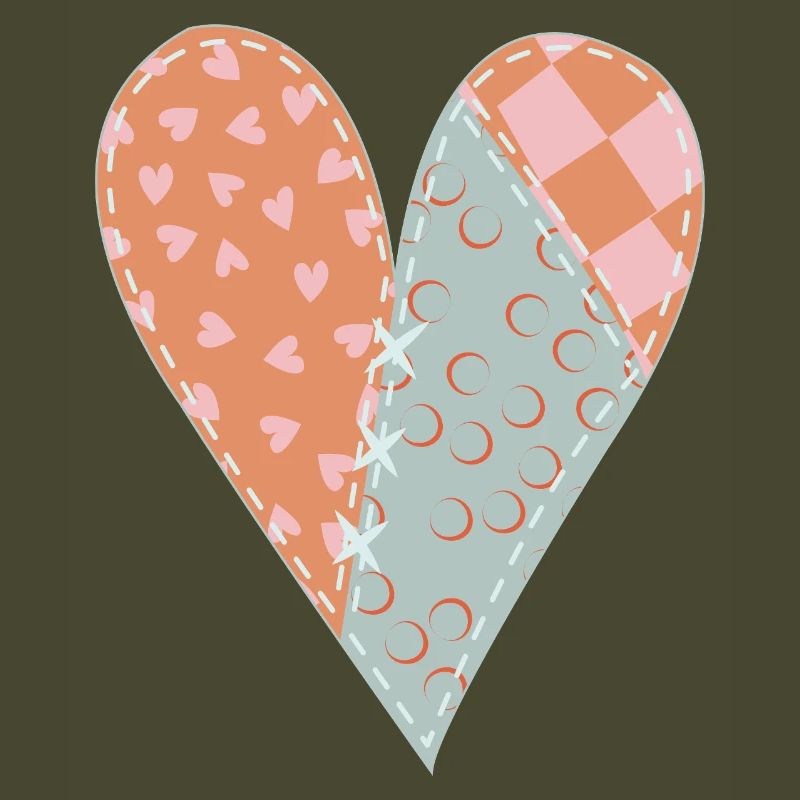 Coeur Patchwork No8