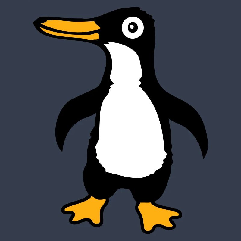 Pingouin mignon bébé enfant bambin heureux cool