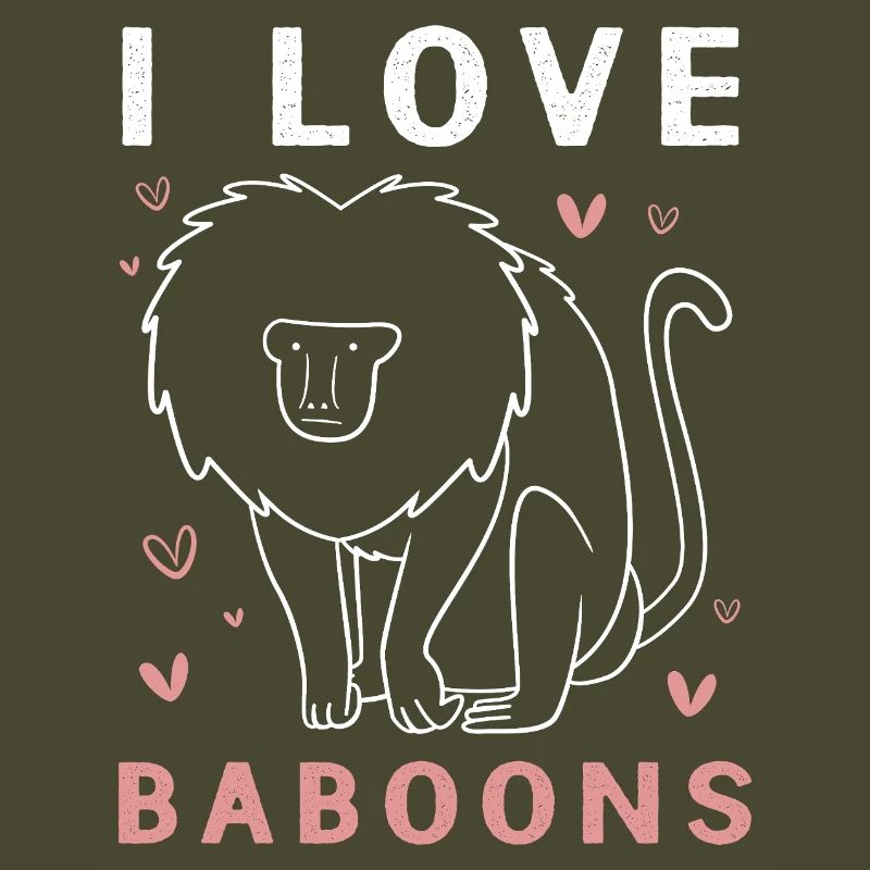 Baboon Primate Monkey Monkey Baboon