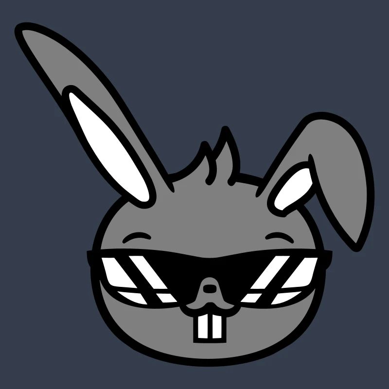 Bunny Sunglasses Cool Bunny Teeth Rabbit Funny