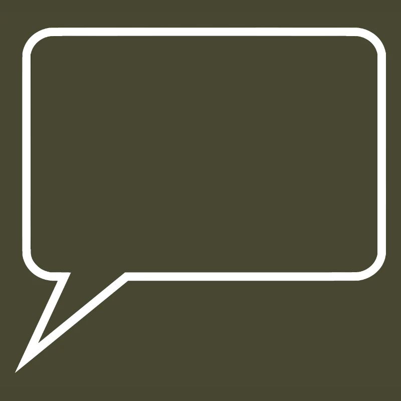 Personalize your own comic speech bubble
