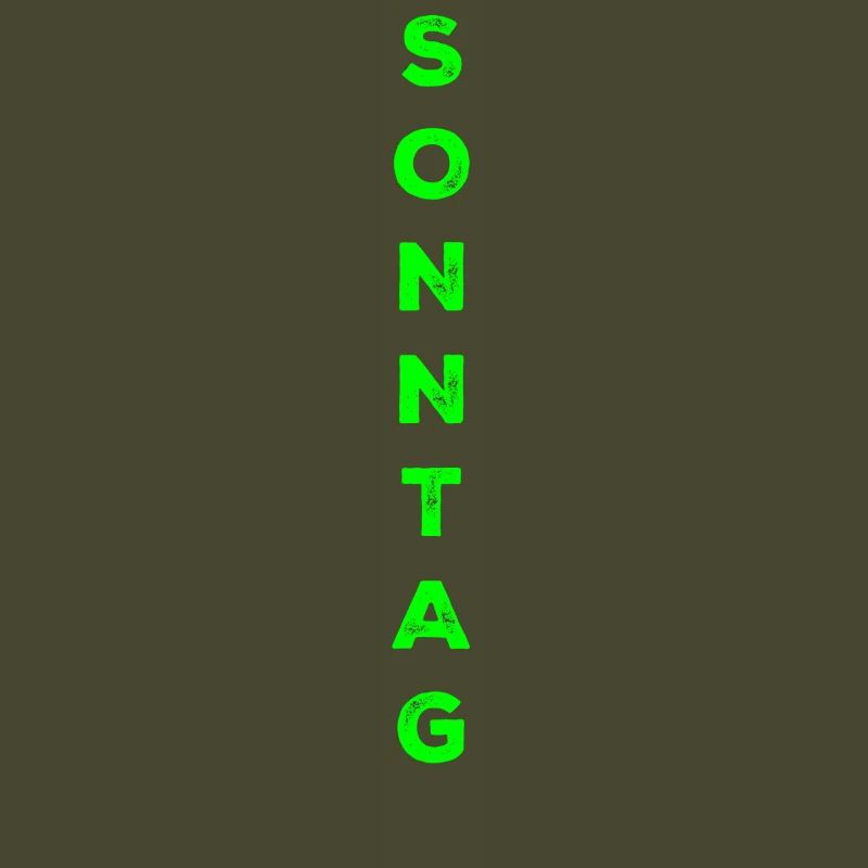 Dimanche - vert