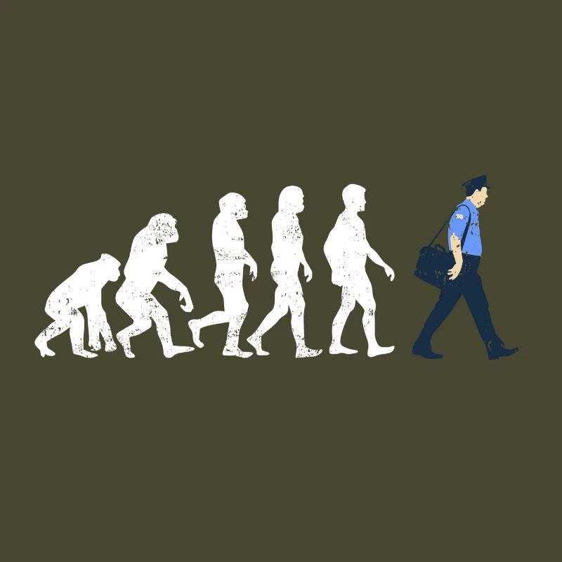 Postman evolution gift job occupation post letter