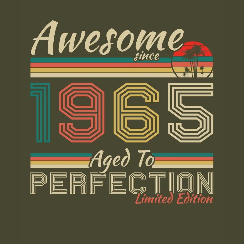 1965 Vintage Retro Birthday Gift