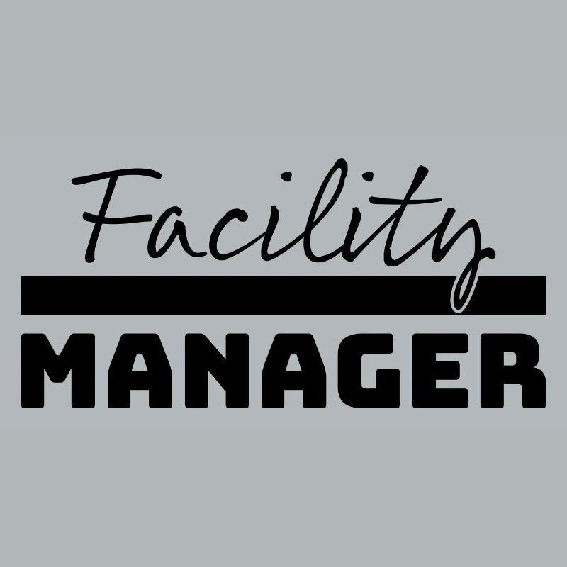 Tshirt Facility Manager schwarz