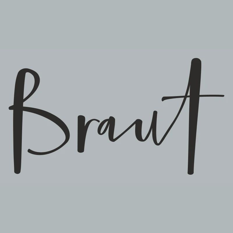 Bride – Stylish Wedding Text Design