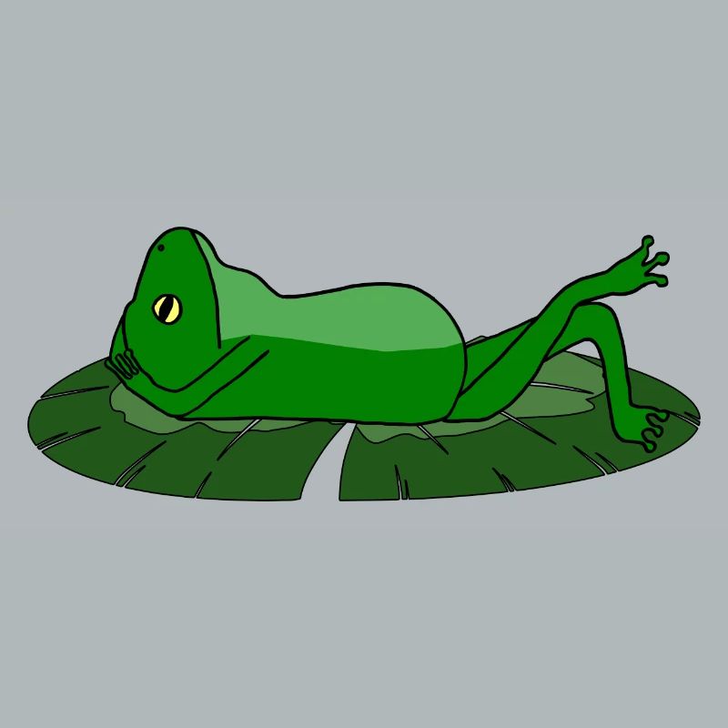 Frog Toad Chill Toad