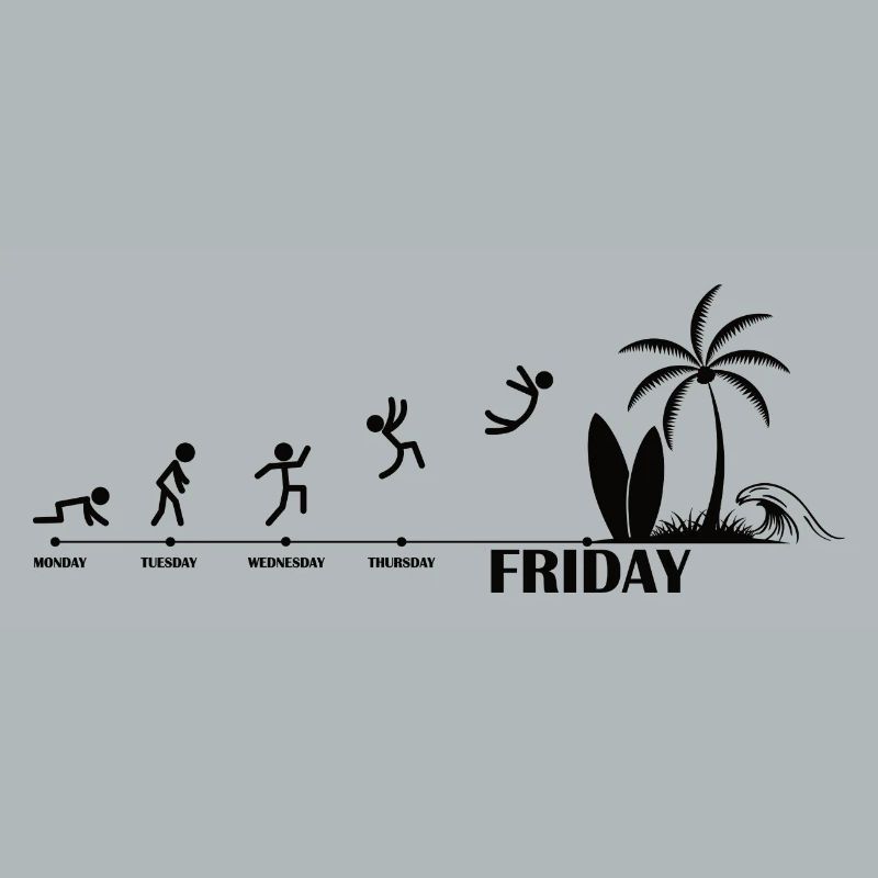 Finally Friday Beach Evolution