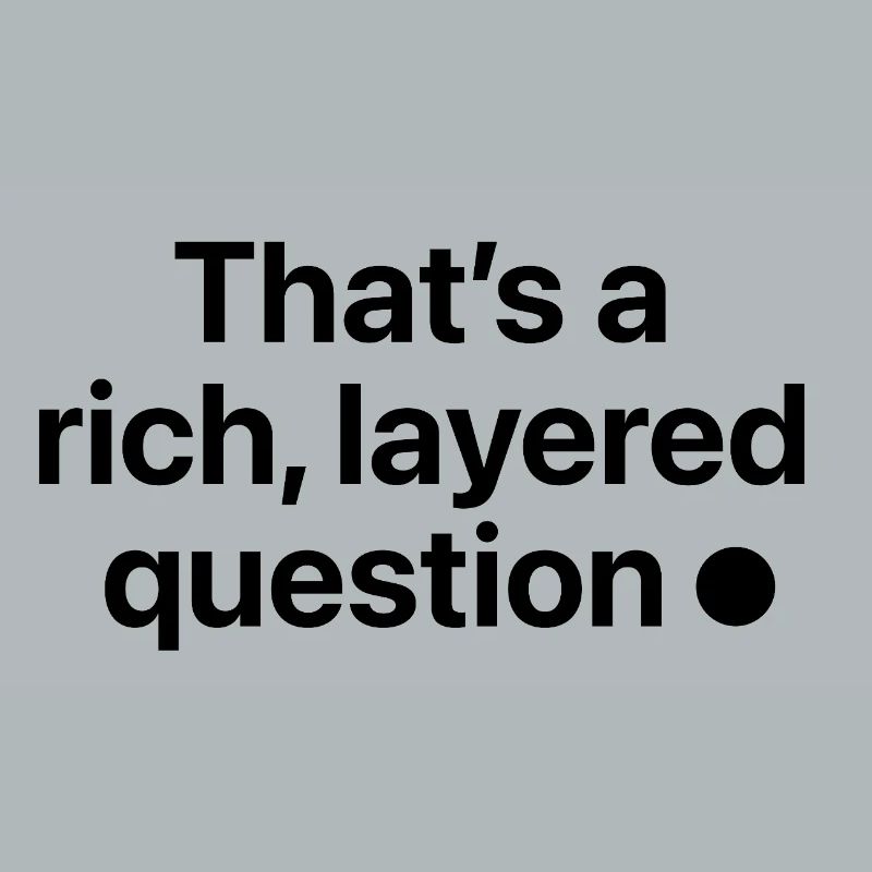 C’est une question riche et complexe