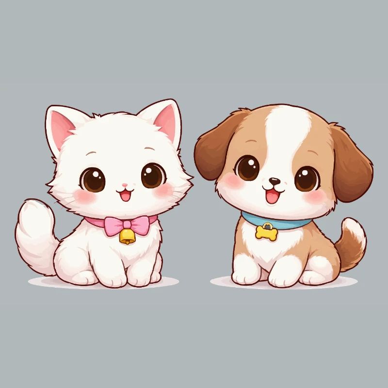 Dessin Chat Chien